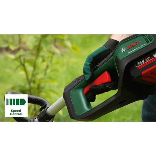 Аккумуляторный триммер Bosch Advanced Grass Cut 36V-33, 1 акб 36V 2.0 Ah и з/у AL 36V-20 - 4