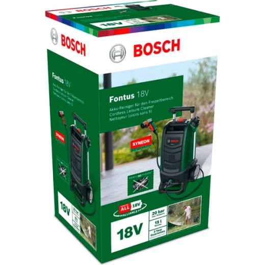 Акумуляторна мийка високого тиску Bosch Fontus 18V, без акб і з/п - 3