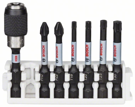 Набір ударних біт Bosch Impact Control, 7 шт Набір ударних біт Bosch Impact Control, 7 шт