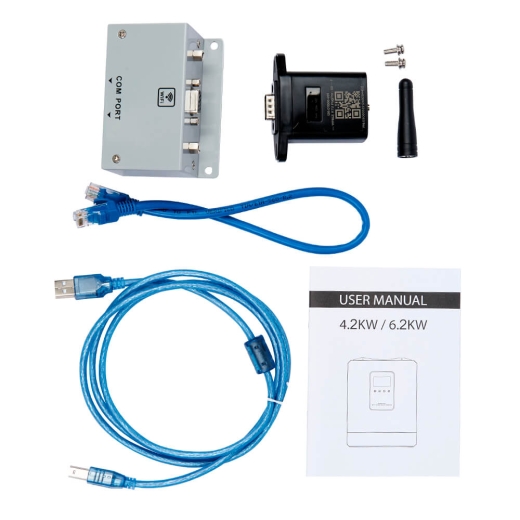 Інвертор гібридний EnerSol EHI-SUNONECO6.2KW+EB-SK-51.2V100Ah - 6
