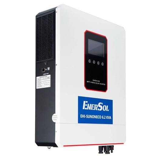Інвертор гібридний EnerSol EHI-SUNONECO6.2KW+EB-SK-51.2V100Ah - 3