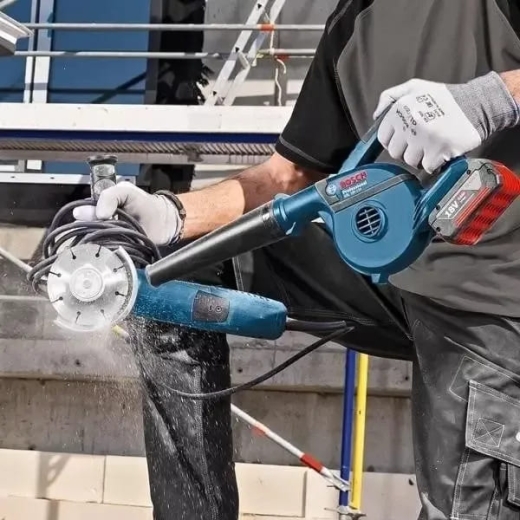 Акумуляторна повітродувка Bosch GBL 18V-120, без акб і з/п - 3