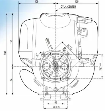 Двигун Honda GX35ST - 4