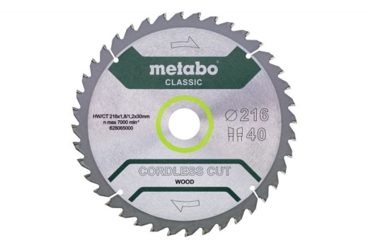 Пиляльний диск Metabo Cordless cut Classic HW/CT 305х2.2/1.6x30 Z56 WZ 5° 628693000 Пиляльний диск Metabo Cordless cut Classic HW/CT 305х2.2/1.6x30 Z56 WZ 5° 628693000