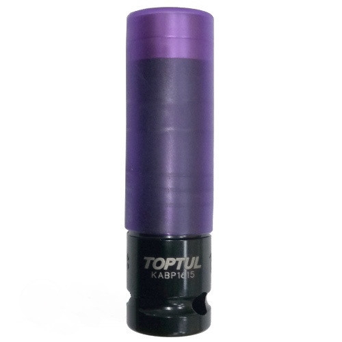 Головка торцевая длинная TOPTUL 1/2" ударная для шиномонтажа 15мм Pro-Series KABP1615 Головка торцевая длинная TOPTUL 1/2" ударная для шиномонтажа 15мм Pro-Series KABP1615
