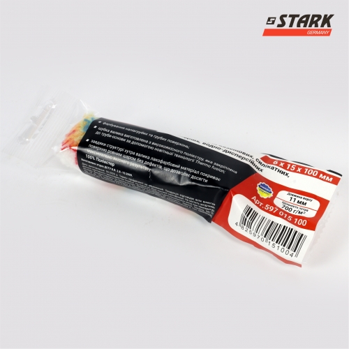 Валик STARK Elitacolor 6х15х100 мм 1 шт - 4