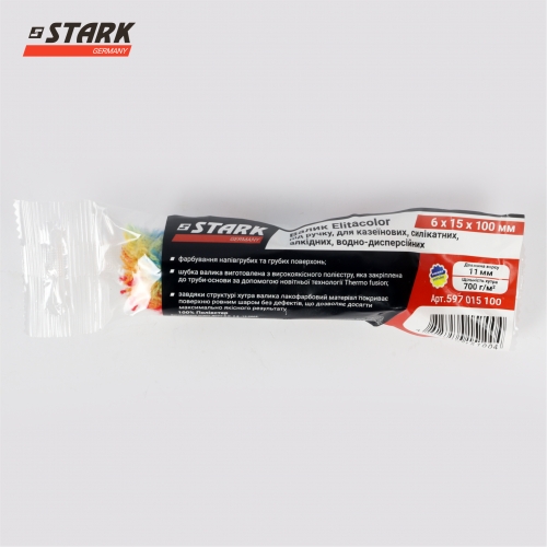 Валик STARK Elitacolor 6х15х100 мм 1 шт - 5