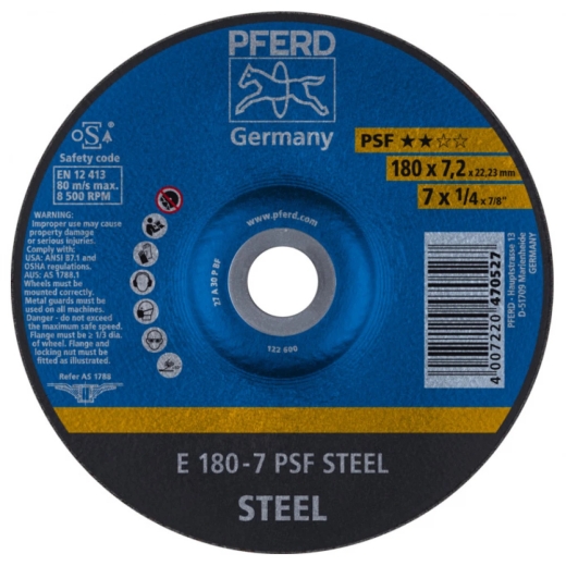 Коло зачисне Pferd 180x7,2x22 чавун, сталь Коло зачисне Pferd 180x7,2x22 чавун, сталь