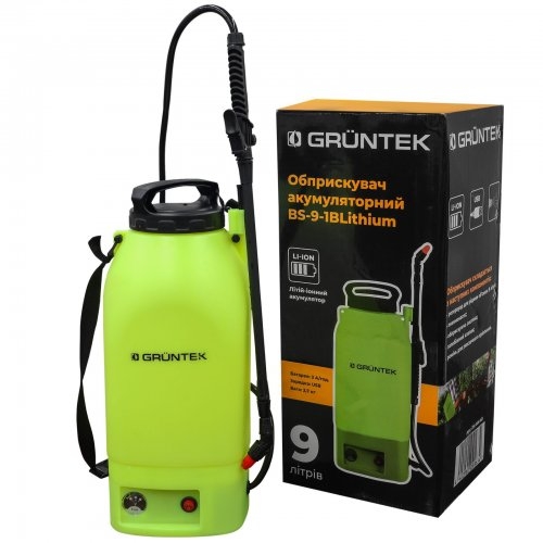 Опрыскиватель аккумуляторный GRUNTEK BS-9-1BLithium Опрыскиватель аккумуляторный GRUNTEK BS-9-1BLithium