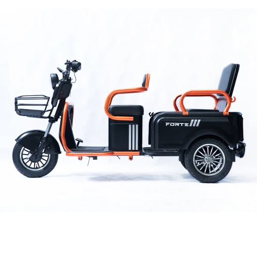 Трицикл аккумуляторный FORTE CARGO-P800 Черный - 2