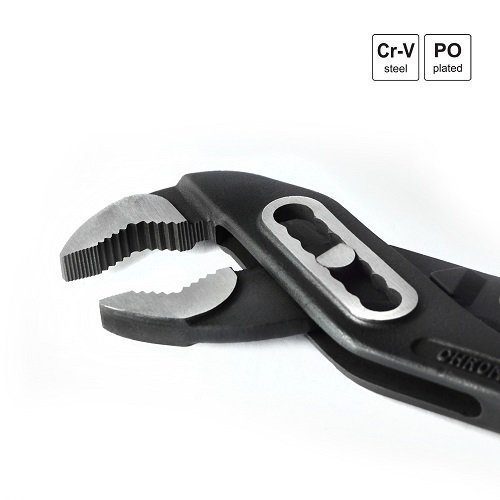 Переставні кліщі S&R рамкові 240х33 мм з ПВХ рукоятками - 2