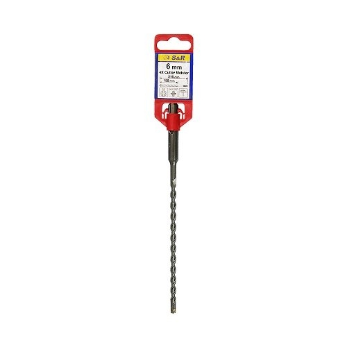 Бур SDS-PLUS S&R 4X Cutter Meister (201006210) Бур SDS-PLUS S&R 4X Cutter Meister (201006210)