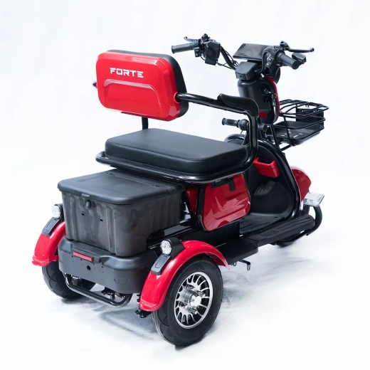 Трицикл акумуляторний FORTE Family-P600, Червоний - 3