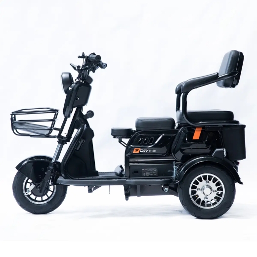 Трицикл акумуляторний FORTE Family-P600 Чорний - 2