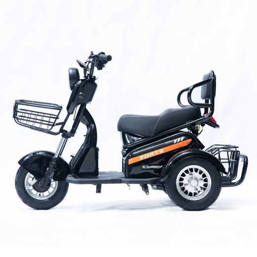 Трицикл акумуляторний FORTE S1-P600 Чорний - 2