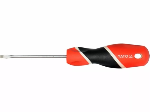 Отвертка Yato плоская шлиц SL3x75 мм (YT-25901) - 1