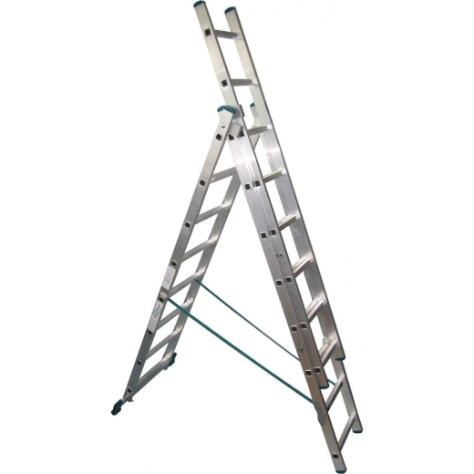 Лестница универсальная WERK LZ3208B (3х8) (35274) Лестница универсальная WERK LZ3208B (3х8) (35274)