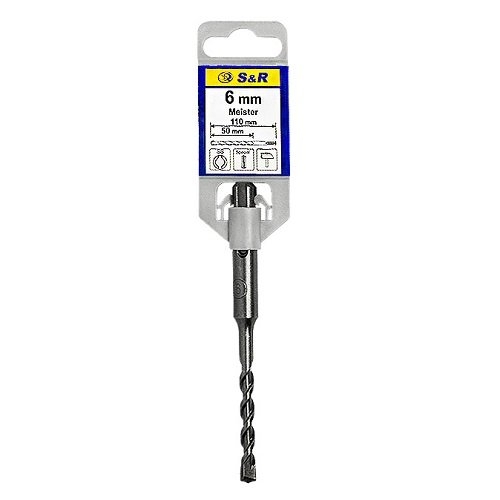Бур SDS-PLUS S&R Meister (200006110) Бур SDS-PLUS S&R Meister (200006110)