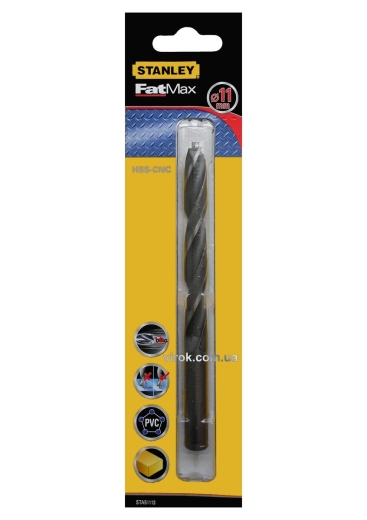 Сверло универсальное скоростное STANLEY STA51113-QZ Ø= 11 мм - 1