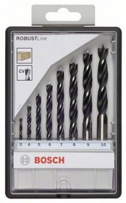 Набор сверл по дереву Bosch Robust Line, 8 шт - 2