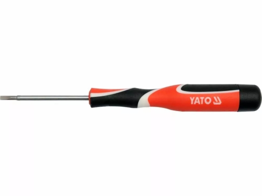 Викрутка Yato плоска прецизійна шліц SL1.6х50 мм (YT-25803) Викрутка Yato плоска прецизійна шліц SL1.6х50 мм (YT-25803)
