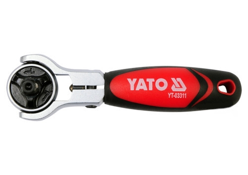 Тріщатка 1/4" з обертовою головкою YATO YT-03311 115 мм 72 зубці Тріщатка 1/4" з обертовою головкою YATO YT-03311 115 мм 72 зубці