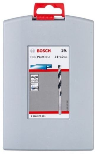Набір свердел по металу Bosch HSS PointTeQ ProBox, 25 шт - 2