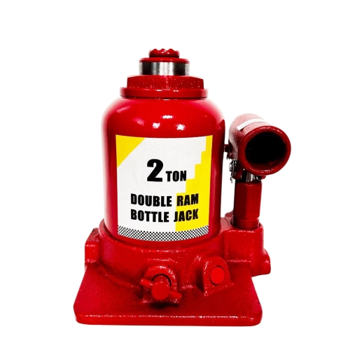 Домкрат GTM TF0202 гідравлічний пляшковий 2т двоштоковий - 5