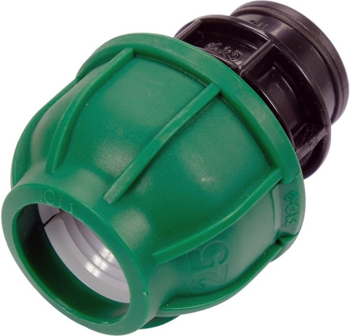 Муфта FLO 88840 к водяным пластиковым трубам с внутр. резьбой 25 мм - 1/2" FLO полипропиленовая - 1