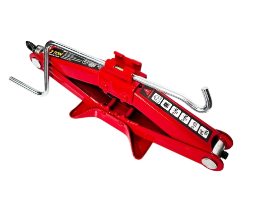 Домкрат GTM T10202-GS+H07 гвинтовий ромбоподібний 2т - 4