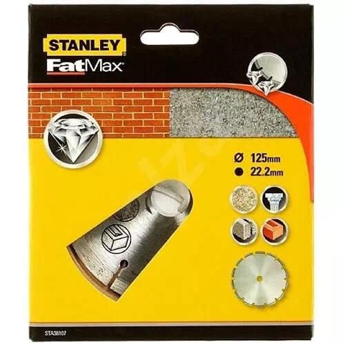 Диск алмазный STANLEY STA38107 125x22.2 Диск алмазный STANLEY STA38107 125x22.2