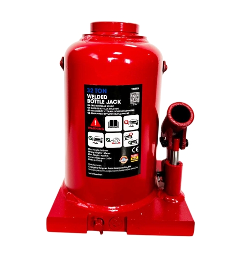 Домкрат гідравлічний GTM TH93204 32т пляшковий одноштоковий - 6