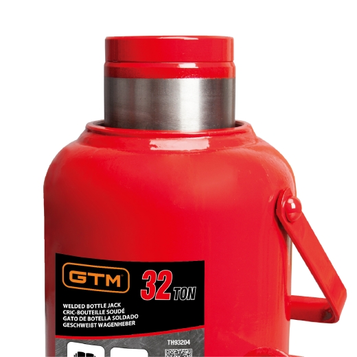 Домкрат гідравлічний GTM TH93204 32т пляшковий одноштоковий - 2