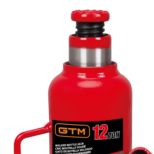 Домкрат гідравлічний GTM TH91204 12т пляшковий одноштоковий - 3