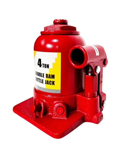 Домкрат гідравлічний GTM TF0402 пляшковий 4т двоштоковий - 4