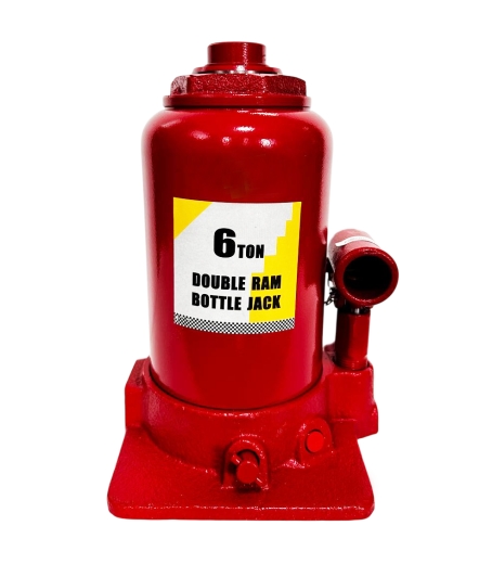 Домкрат гідравлічний GTM TF0602 пляшковий 6т двоштоковий - 2