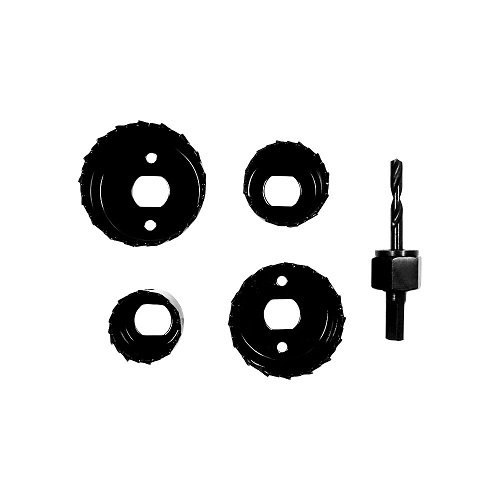 Набір кільцевих пил по дереву S&R Meister 32-54 мм - 2