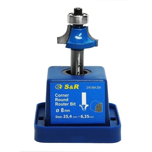 Фреза кромочная S&R 25,4х6,35 мм калёвочная - 3