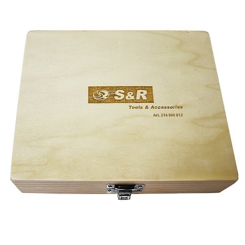 Набор фрез по дереву S&R Meister 12 шт. - 9