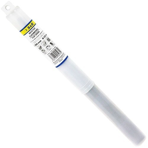 Зубило плоское S&R Meister HEX 17x22х280 мм - 3