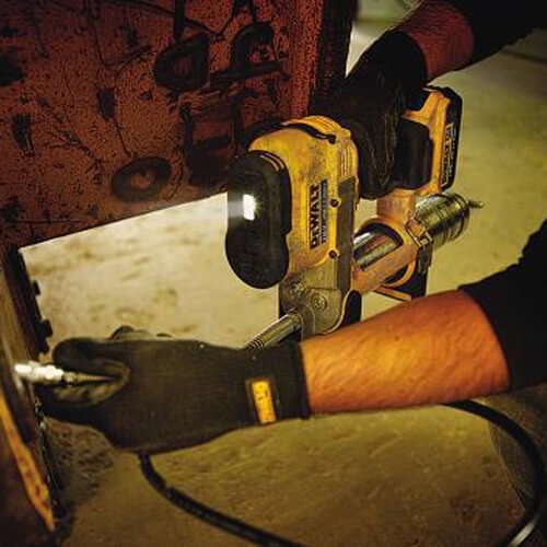 Пистолет маcляный аккумуляторный DeWALT DCGG571NK - 3