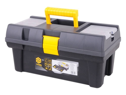 Ящик пластиковый для инструмента VOREL 16", 415x226x200 мм - 1