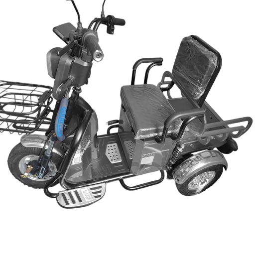 Трицикл акумуляторний FORTE CARGO-WS600 сірий Трицикл акумуляторний FORTE CARGO-WS600 сірий