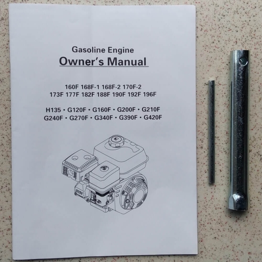 Двигун бензиновий Loncin G 390 F(I) - 5