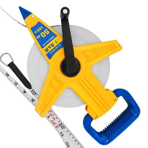 Рулетка S&R Fiberglass Tape 50 м (422950013) Рулетка S&R Fiberglass Tape 50 м (422950013)