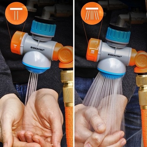 Мультифункціональний адаптер Gruntek 296222240 з шарнірним штуцером - 3