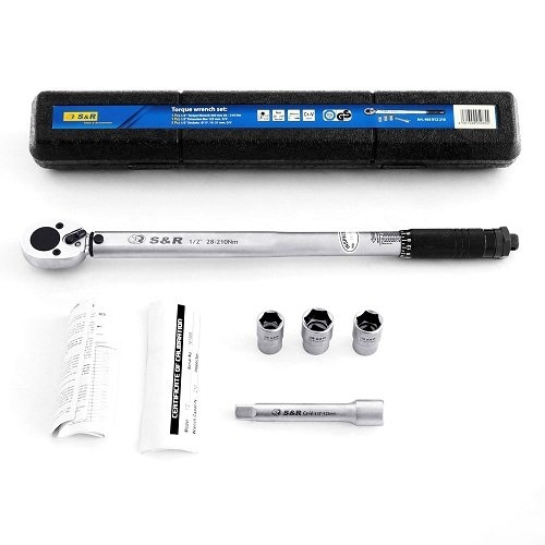 Динамометричний ключ S&R 1/2 28-210 Hm - 5