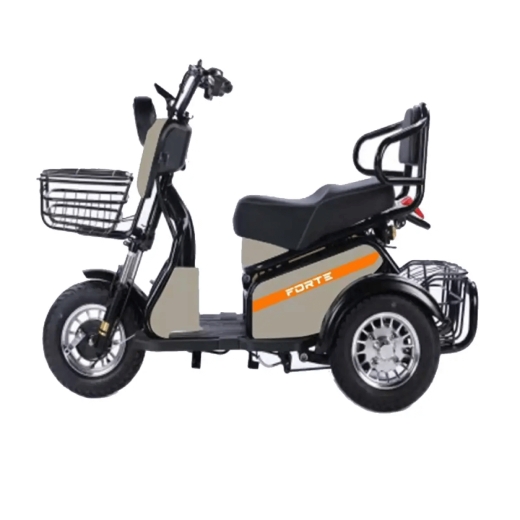 Трицикл акумуляторний Forte S1-WS600 сірий Трицикл акумуляторний Forte S1-WS600 сірий