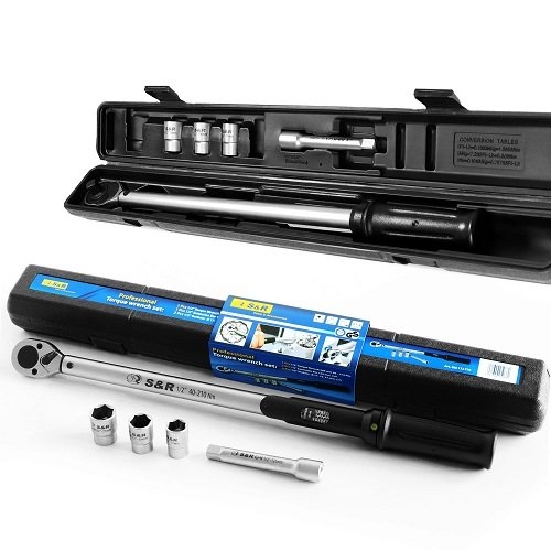 Динамометричний ключ S&R 1/2 40-210 Hm - 5