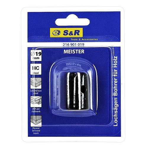 Кольцевая пила по дереву S&R Meister 19 мм - 2